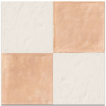 Picture of Terracotta Light Checkerboard Tiles