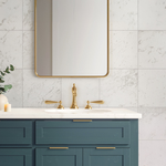 Picture of Firenza Carrara Matte Marble Effect Porcelain Tiles