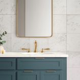 Picture of Firenza Carrara Matte Marble Effect Porcelain Tiles