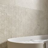 Picture of Vincenza Ivory Fluted Decor Porcelain Tiles