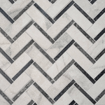 Picture of Palazzo Herringbone Mosaic Porcelain Tiles