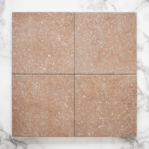 Picture of Strata Clay Terrazzo Effect Porcelain Tiles