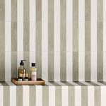 Picture of Solace White Terrazzo Effect Brick Tiles