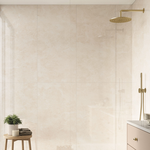 Picture of Pietra Beige Polished Marble Effect Porcelain Tiles