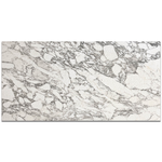 Picture of Lucia Arabescato Fluted Marble Effect Porcelain Tiles