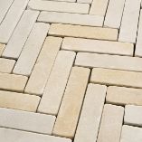 Picture of Tuscan Beige Sandstone Sawn & Tumbled Cobbles