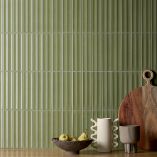 Picture of Brixton Olive Green Metro Tiles