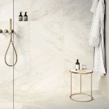 Picture of Odyssey Pearl White Matte Marble Effect Porcelain Tiles