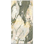 Picture of Iris Green Polished Marble Effect Porcelain Tiles