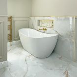 Picture of Mimica Onyx Ice Marble Effect Porcelain Tiles