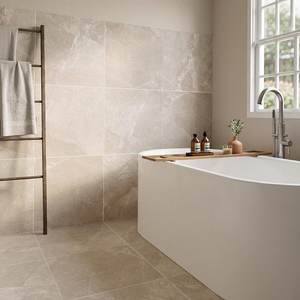 Picture of Volterra Beige Stone Effect Porcelain Tiles