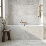 Picture of Petra Silver Stone Effect Porcelain Tiles