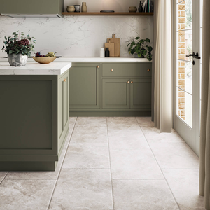 Picture of Wexford White Limestone Effect Porcelain Tiles
