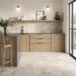 Picture of Salerno Cream Ceppo Stone Effect Porcelain Tiles