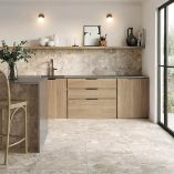 Picture of Salerno Cream Ceppo Stone Effect Porcelain Tiles