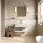 Picture of Salerno Cream Ceppo Stone Effect Porcelain Tiles 