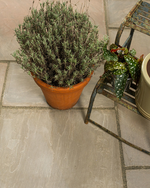 Picture of Classic Autumn Umber Sandstone 18.8 sqm Calibrated Paving Slab Pack