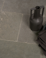 Picture of Camden Grey Limestone Tiles - Tumbled & Brushed