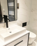 Picture of Nuova Carrara Polished Marble Effect Porcelain Tiles