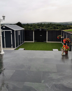 Picture of Mimica Slate Nero Porcelain Paving Slabs