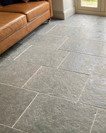 Picture of Camden Grey Limestone Tiles - Tumbled & Brushed
