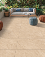 Picture of Lithos Beige Porcelain Outdoor Paving Slab Tiles
