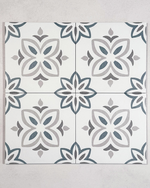 Picture of Flower Azul Patterned Tiles