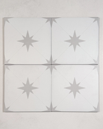 Picture of Portland Pearl Grey Patterned Tiles