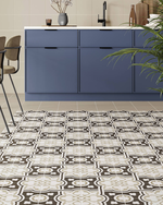 Picture of Retro Black Patterned Tiles