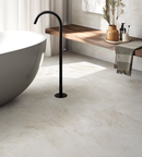Picture of Calacatta Amber Matte Marble Effect Porcelain Tiles