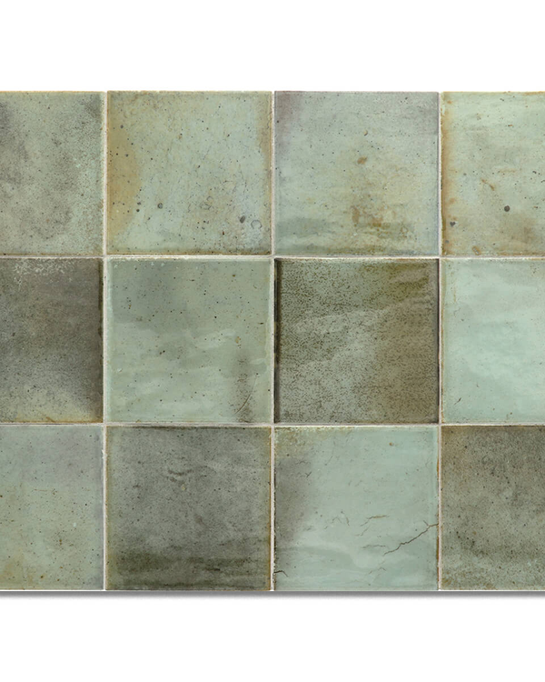 Shop Artisan Green Glossy Ceramic Tiles Online | Stone Store
