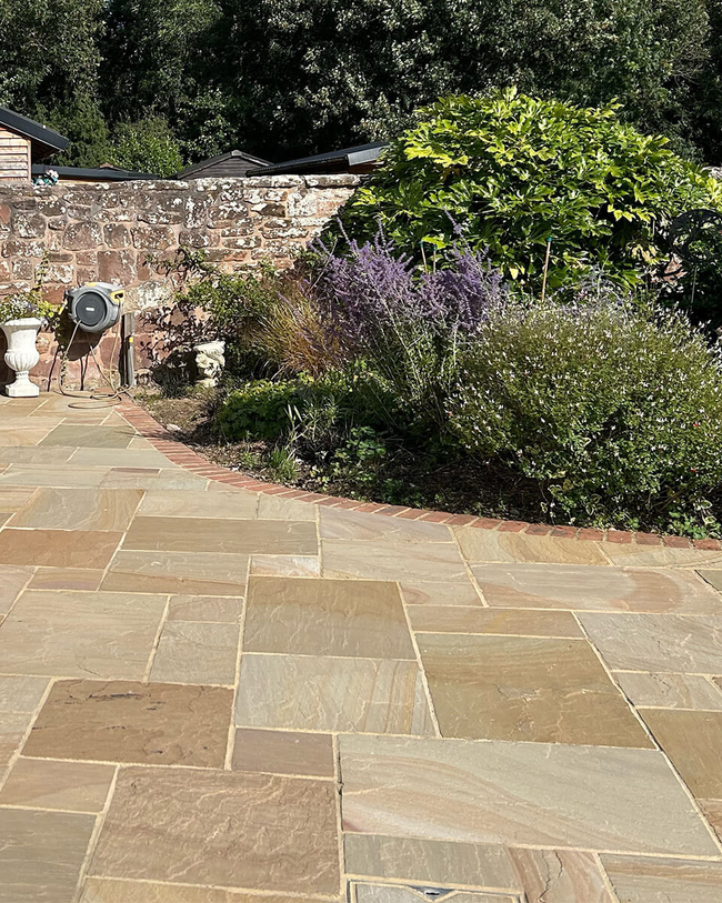 Sunset Buff Sandstone Outdoor Paving Pack | Stone Store