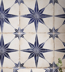 Picture of Celestial Blue Patterned Tiles