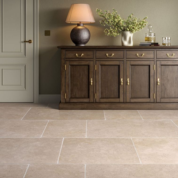 Dijon Limestone Tiles - Tumbled