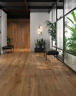 Picture of Nordic Honey Oak Wood Effect Porcelain Tiles