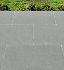 Picture of Parisian Grey Limestone Outdoor Paving Slabs - Tumbled