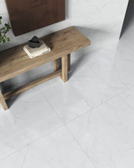 Picture of Allegra White Matte Marble Effect Porcelain Tiles