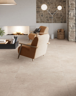 Picture of Arles Beige Stone Effect Porcelain Tiles