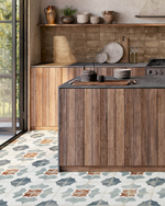 Picture of Delphine Blue Patterned Tiles