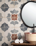 Picture of Delphine Blue Patterned Tiles