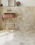 Picture of Fiorella Sage Green Matte Marble Effect Porcelain Tiles