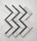Picture of Palazzo Herringbone Mosaic Porcelain Tiles