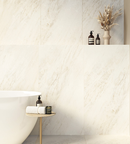 Picture of Odyssey Pearl White Matte Marble Effect Porcelain Tiles