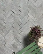 Picture of Rutland Grey Tumbled Limestone Cobbles 