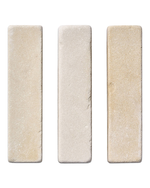 Picture of Tuscan Beige Sandstone Sawn & Tumbled Cobbles