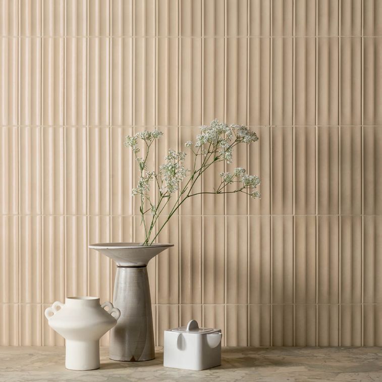 Brixton Beige Metro Tiles