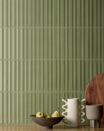Picture of Brixton Olive Green Metro Tiles