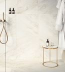 Picture of Odyssey Pearl White Matte Marble Effect Porcelain Tiles