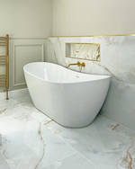 Picture of Mimica Onyx Ice Marble Effect Porcelain Tiles