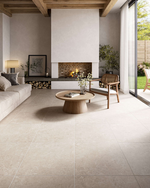 Picture of Salerno Greige Stone Effect Porcelain Tiles